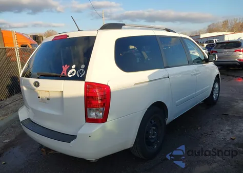 2012 Kia Sedona Lx z USA, uszkodzony, nr VIN KNDMG4C77C6488734